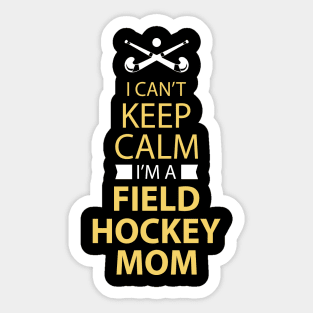 Field Hockey Mom Field Hockey Mom Sticker